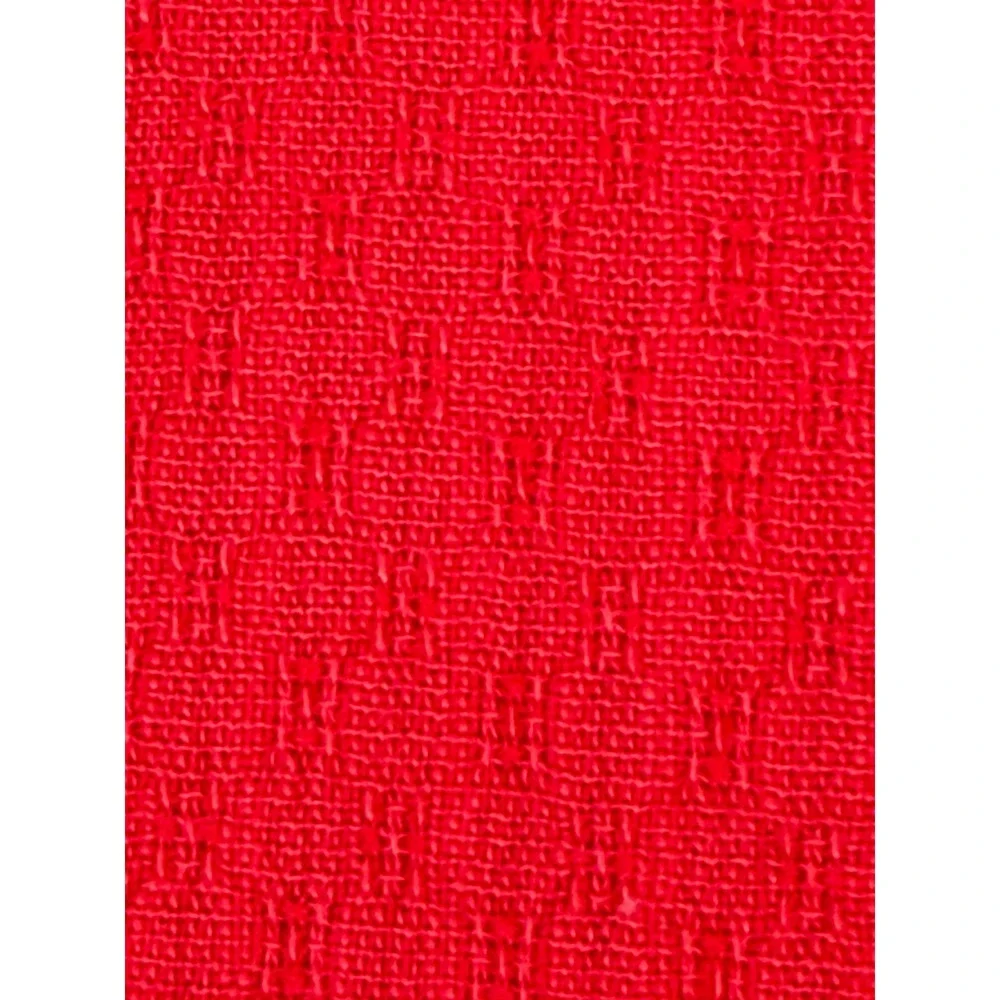 Koret‎ Mens Red Textured Short Sleeve Button Up Shirt Sz XL